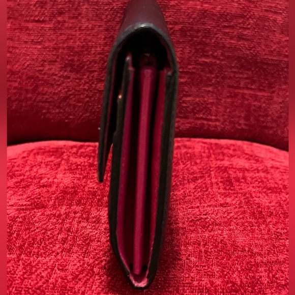 LOUIS VUITTON AUTHENTIC BLACK MATTE MULTICOLORED MONOGRAM WALLET. EUC. - Picture 9 of 9